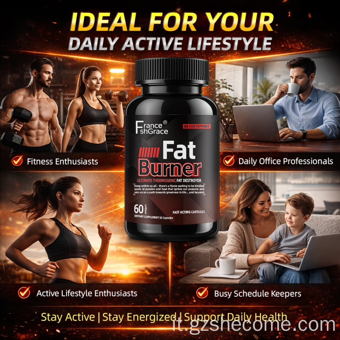 Shecome Fat Burner Capsule per la gestione del peso